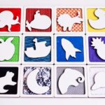 Сенсорные тактильные квадраты Монтессори