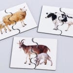 Пазли половинки Тварини - TheaSmart