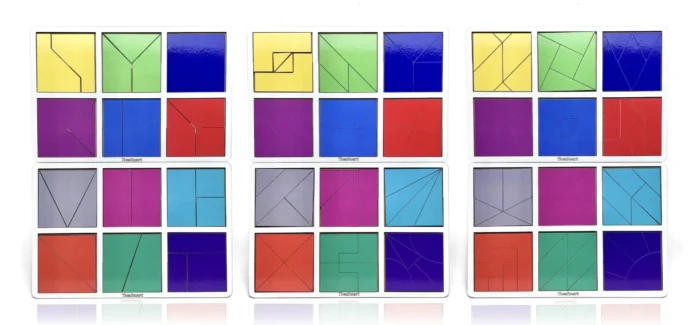 Квадрати Нікітіна набір 3 рівні склади квадрат