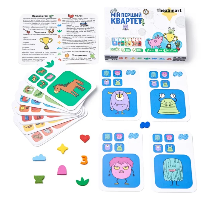 Настільна гра Квартет - "Мій перший Квартет" - Зображення 5