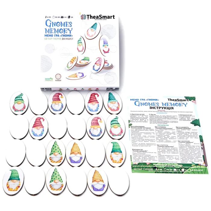 Мемо гра “Gnomes Memory" - Зображення 4